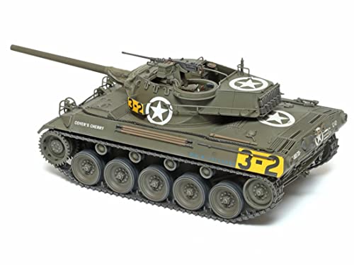 Tamiya 35376 1:35 Us M18 Hellcat Tank Destroyer-Faithful Replica, Plastic, Crafts, Model Kit thumb #1