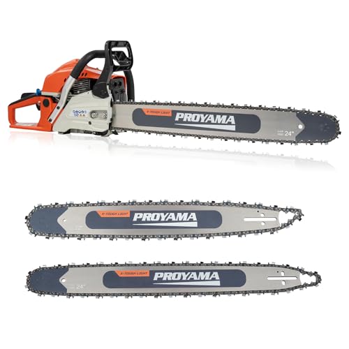 PROYAMA 68cc Gas Powered Chainsaw 22 24 Bar Magnesium Alloy Chain Brake