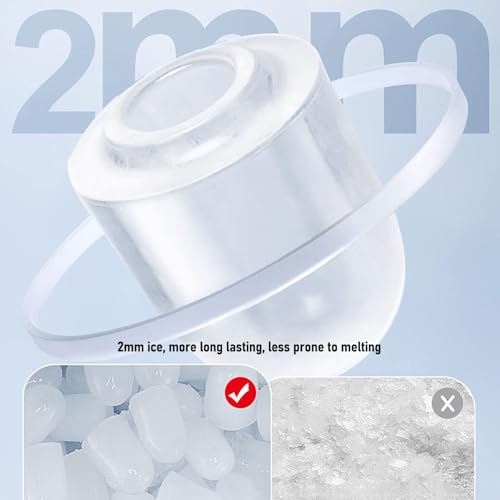 Fabricadora de hielo portátil Goshyda para cocina 110V miniatura 2