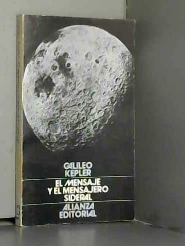 Portada de El mensaje y el mensajero sideral