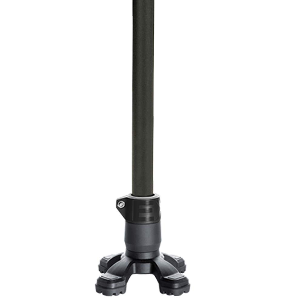 Wsparcie pod pachami Big XL z anatomowym miękkim uchwytem wraz z SAFETY FOOT, czarne