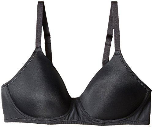 Hanes Beautiful Comfort Concealing Wirefree Black 38C