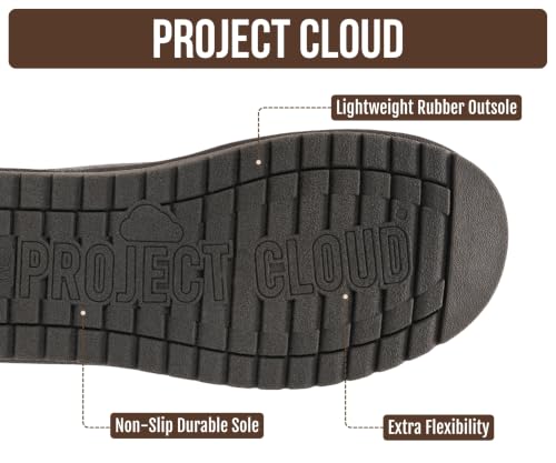Image of Project Cloud 100% Genuine Leather Comfortable Womens Ankle Boots | Water Resistant Memory Foam Insole Winter Shoes - Trendy Footwear Outdoor Fall Shoes for Women - Winter Boots for Women