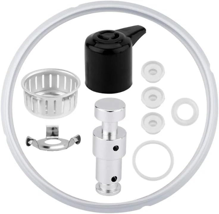 Electric Pressure Cooker Valves Cooker Replacement Set Pressure Valves Compatible with 8QT