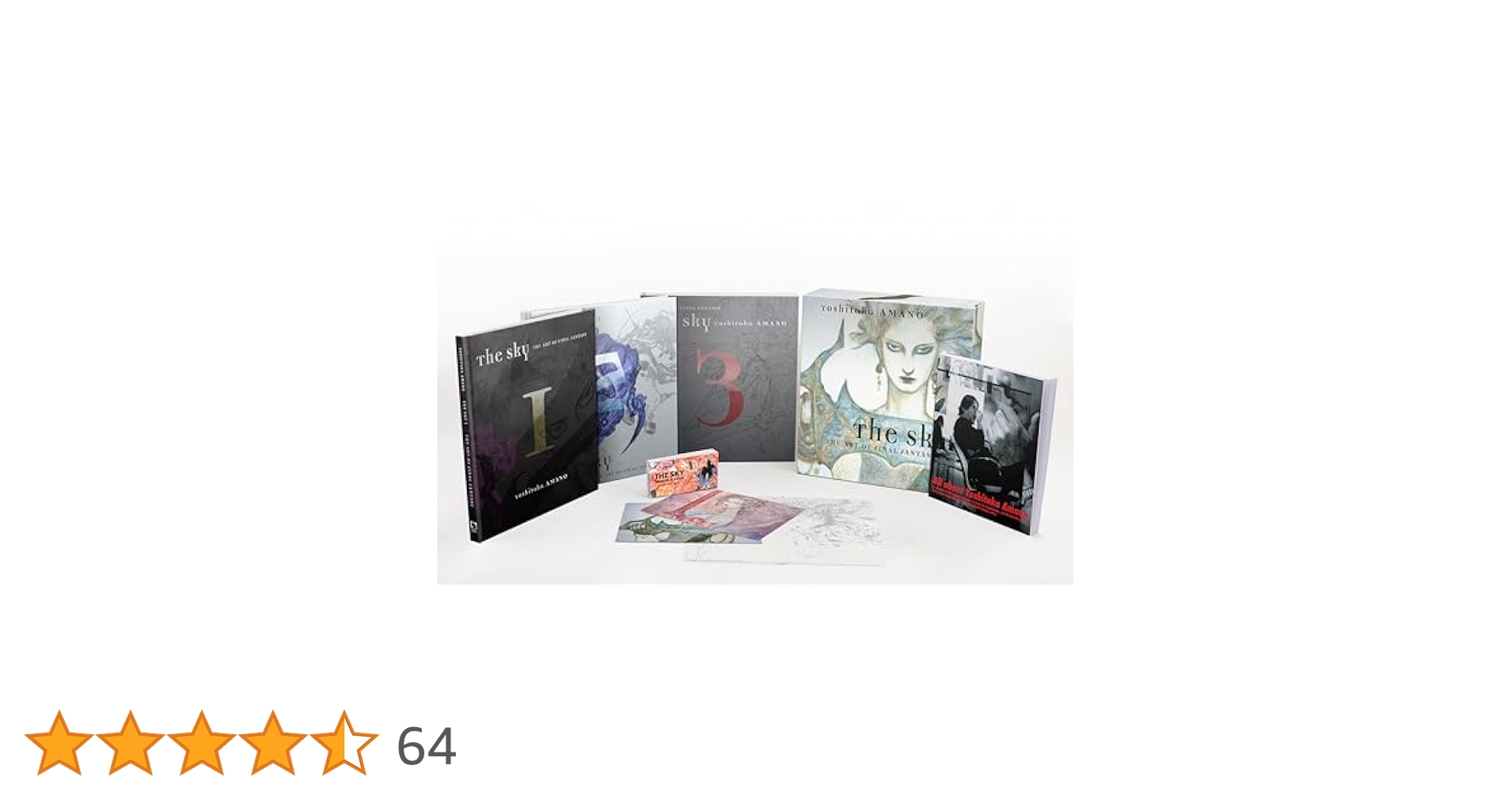 アート・デザイン・音楽 Yoshitaka Amano the sky The Sky: The Art of Final Fantasy Boxed Set (Second Edition)