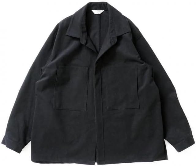[STILL BY HAND] スティルバイハンド メンズ アウター BL06253 - INK BLACK フェイクスウェード素材
