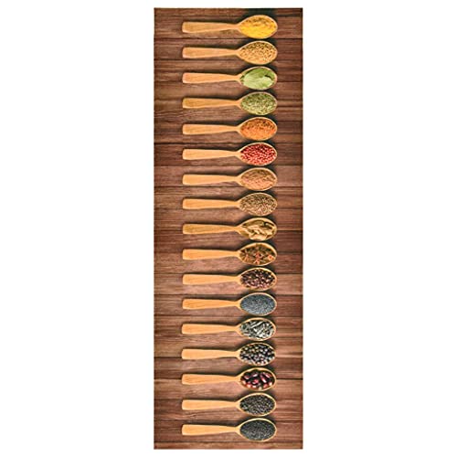Tapis de cuisine cuillère 45 x 150 cm idéal pour salon