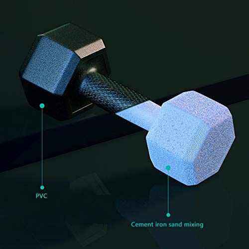 Halters Halters Handgewichten met antislip Grip Neopreen Coated Oefening & Fitness Dumbbell Perfect for thuiskantoor… - Afbeelding 4