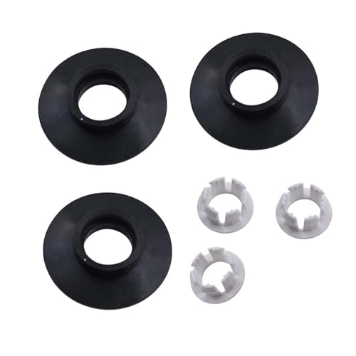 3 Pcs Dual Flush Valve Seal & Clips Kit Compatible with Ideal Standard SV01967 Caravan Camper Toilet Flush Diaphragm
