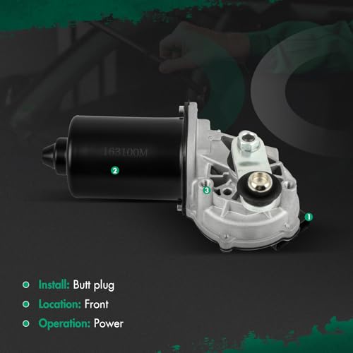 Image of SCITOO Front Windshield Wiper Motor Replacement for 2004-2009 for Cadillac for XLR,2005-2013 for Chevrolet for Corvette,1998-2003 for Toyota for Sienna Wiper Motor 12335959,8511008010 88987070 5 Pins | Direct fit for 2005-2013 For Chevrolet For Corvette|Replaces OE 12335959|88987070|5 Pins|Fit for Front Wiper Motor