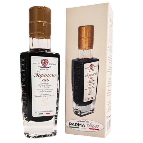 Balsámic Dressing "Saporoso ORO" 8 years old -3,4 oz. (100 ml) - Selected by PARMAshop