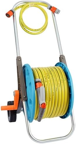 Schlauchwagen mit 50m Gartenschlauch Eagle Garden Systemteilen und