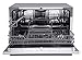 EdgeStar DWP62SV 6 Place Setting Portable Countertop Dishwasher - Silver