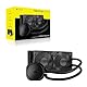 CORSAIR Nautilus 240 RS CPU-Flüssigkeitskühler – 240mm AIO – Geräuscharm – Direkter Mainboard-Anschluss – Intel LGA 1851/1700, AMD AM5/AM4 – 2X RS120-Ventilatoren Inbegriffen – Schwarz