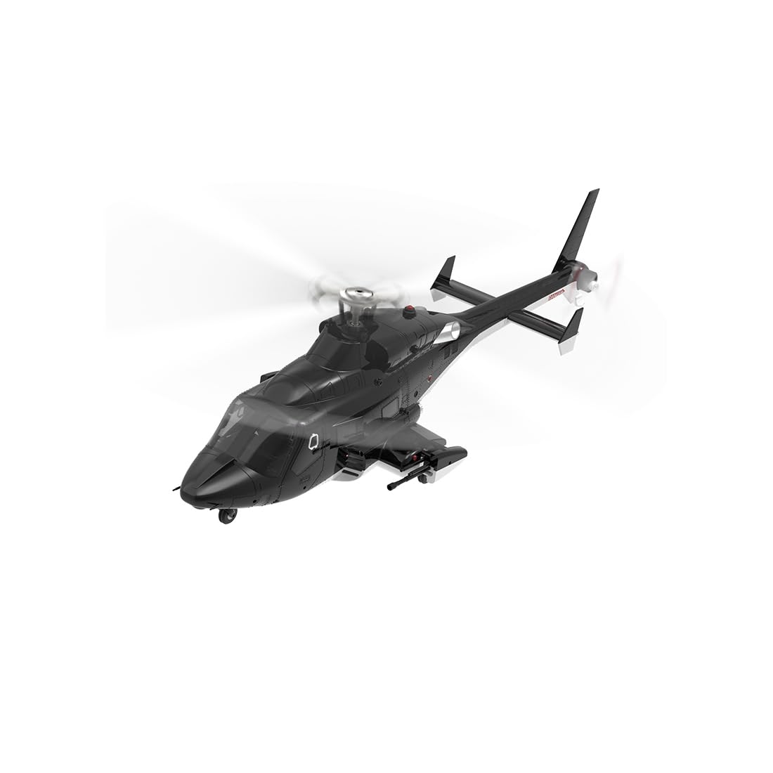 F02-V - Elicottero radiocomandato per esterni con motore senza spazzole, 6CH 6G/3D Gyro per adulti, scala 1/34 con luce LED, portata 120 m