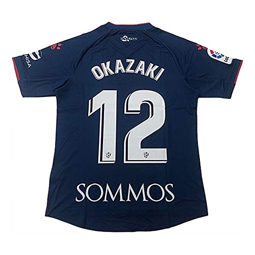 スペインリーグ SDウエスカ 岡崎慎司レプリカユニフォーム 2019-20 1st ネーム「OKAZAKI」 L