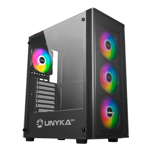 Epical-Q Ordenador sobremesa Gaming Taurus AMD Ryzen 5 5500, 16GB, 1TB, RTX 4060 + Windows 11 Pro