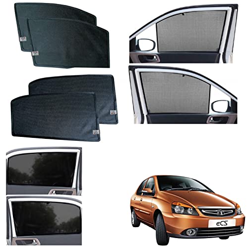 Image of WolkomHome car Fix Curtain Window Shades Half Curtains Sunshade for Indigo CS