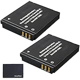 2 Pack NB-6L/NB6L Battery for Canon PowerShot SX540 SX530 SX610 SX600 SX710 SX700 SX520 SX510 SX500 SX280 SX260 SX170 SD1300 SD1200 SD980 SD770 SD1300 D30 D20 D10 Digital Cameras