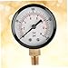 FUNOMOCYA Air Compressor Gauge Industrial Pressure for Vacuum Water Oil Gas Portable Vacuum Gauge Tester