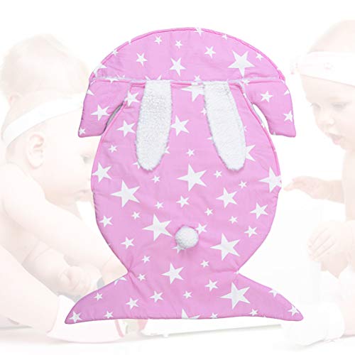 TOYANDONA 1 pç Saco de dormir para bebês em forma de coelho, saco de dormir de pelúcia respirável pa