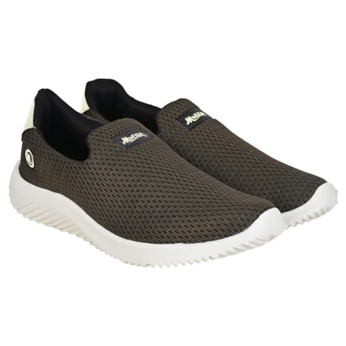 Image of Men's Walk & Run Slip-On Shoes - Lightweight Comfort & Style