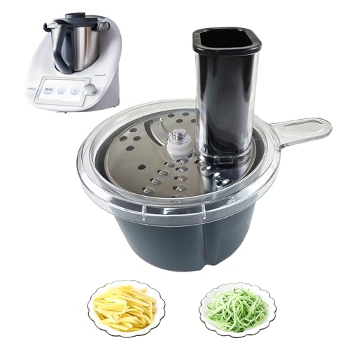 Coupe Legumes pour TM5 TM6, Rapeur Legume Acier Inoxydable ABS Traitement Efficace Des LéGumes Adapté à la PréParation Des Aliments en Cuisine