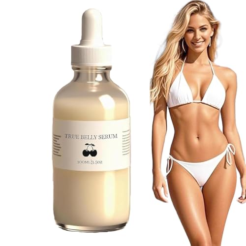 True Belly Serum, Aceite Reafirmante E Hidratante Para El Abdomen, Aceite Form Flex, Nutre Y Aporta Elasticidad A La Piel, Reduce Las Estrías, Apto Para Hombres Y Mujeres (1pcs)