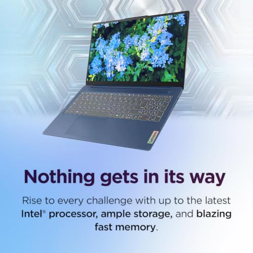 Image of Lenovo 15.6 inch FHD Laptop, Intel N150, 8GB RAM, 384GB Storage, Intel Graphics