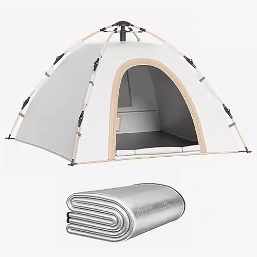 Carpa para campamento portátil de 1 persona, 2 puertas miniatura 1