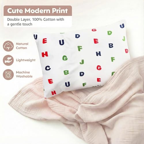 Image of A Cherry Soft Comfort Cushion for Toddlers (2+ Years) | Cotton Cover | Washable | Lightweight | Unisex (ABC)