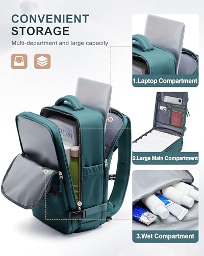 Image of Backpack For Women Men Travel Bag Watreproof Hiking Backpack College Laptop Backpack