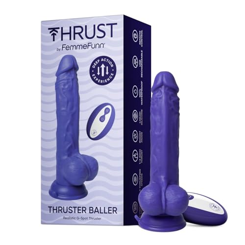 Femmefunn Thruster Baller Dark Purple One Size