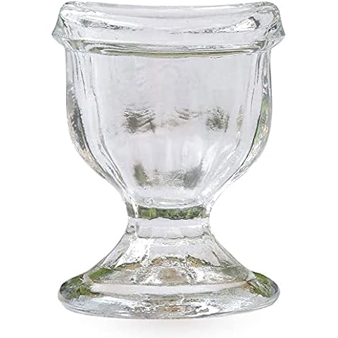 Eye Wash Cup, Made of Glass for Keep Your Eyes Clean and Healthy With STORAGE CONTAINER Cover