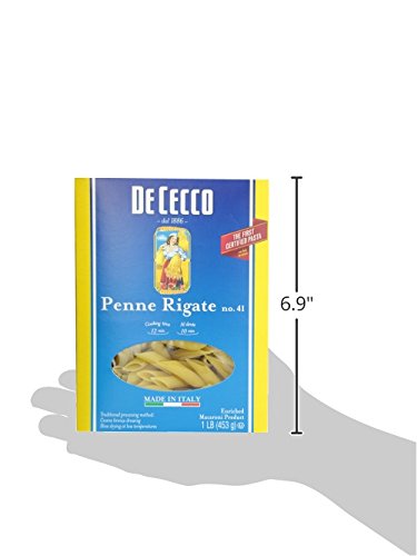 De Cecco 8627 Penne Rigate Pasta, 16 Oz thumb #3