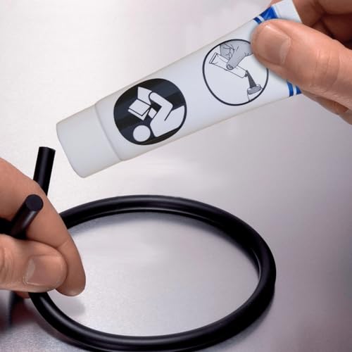 O-ring lubrificante,Tubo de graxa de silicone - Lubrificante de silicone portátil para encanador, 5