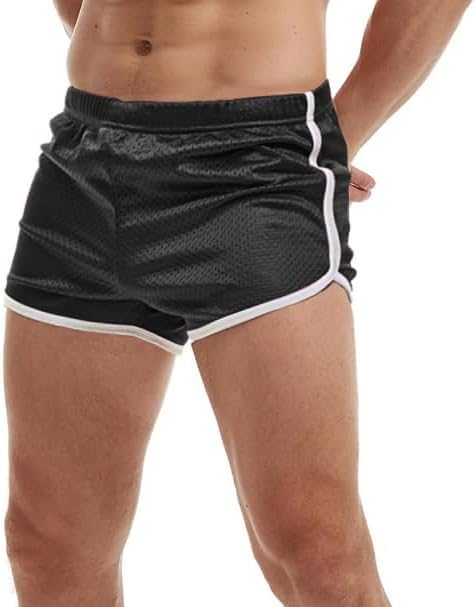 AIMPACT Mens Running Shorts Breathing Workout Gym Booty Short Shorts