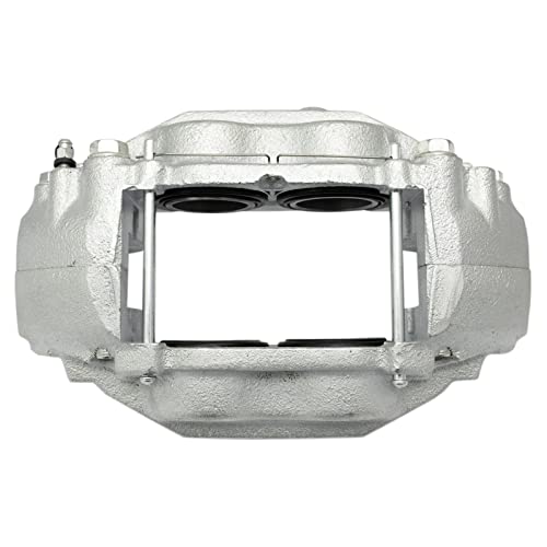 Image of TRQ Front and Rear Brake Caliper Set Zinc Coated Brackets Compatible with 2007-2015 Toyota Tundra 2008-2015 Sequoia