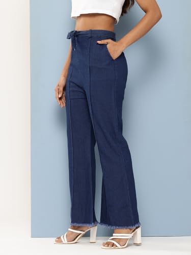 Image of Aarika Womens Blue Colour Denim Jeans