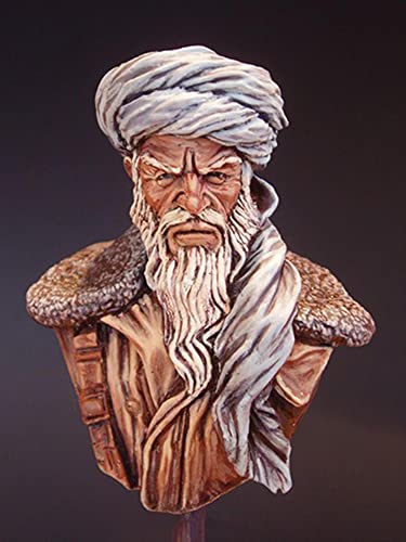 Figura modelo de resina Ancient Man sin pintar y sin armar miniatura 1