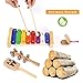 Wooden Musical Instruments Set, Percussion Set with Xylophone , Educational Music Toys for Kids and Toddlers - Christmas and Birsthday Music Gift for Boys and Girls