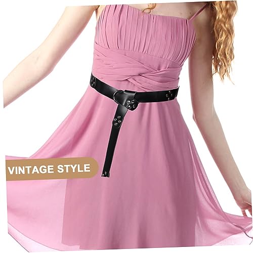 Medieval Vintage Belt Sword Holder for Renaissance Costume Retro Viking Style Adjustable Size for Parties and Cosplay4