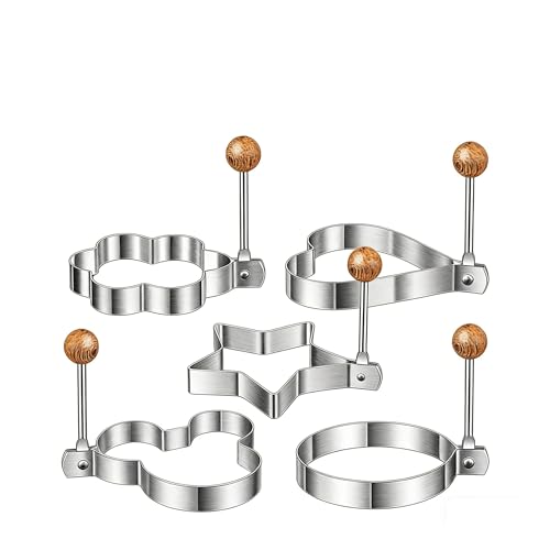 316�X�e�����X�X�`�[�����n�[�g�^�ڋʏĂ��V�F�C�p�[ - �p���P�[�L���[�J�[���I�����c�����O - ���H�D���̂��߂̃L�b�`�������c�[��(5pcs mold)