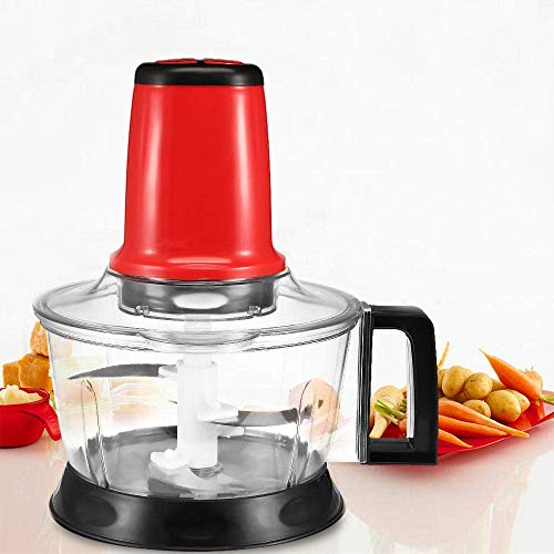 Food Chopper Electric, Küchenmaschine für Fleischwolfmaschinen, Mini Blender 3L Bowl Grinder für Fleisch, Gemüse, Obst und Nüsse Dicer 220V-50 Hz