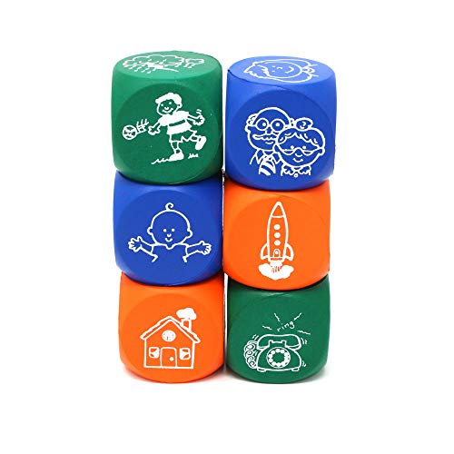 Learning Resources Story Starter Picture Cubes, Story Dice Cubes Toys, Educational Toys, Vocabulary Games for Kids, Teaches Communication, Suitable for Group Activities, Ages 4+ - Image 4