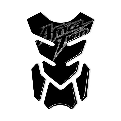 4R Quattroerre.it 18136 Tankpad 3D Motorrad Tankschutz Full Africa Twin, 19 x 13 cm