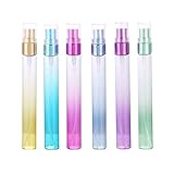 Fácil de usar: 6 botellas portátiles de pulverización fina de 10 ml son suficientes para su uso diario, adecuadas para viajes de negocios, y se pueden llevar a donde quiera que vaya.