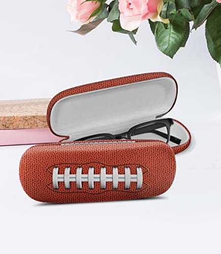 Image of WIRESTER Hard Shell Eyeglasses Case, Clamshell Sunglasses Holder Protective Cover with Microfiber Cloth