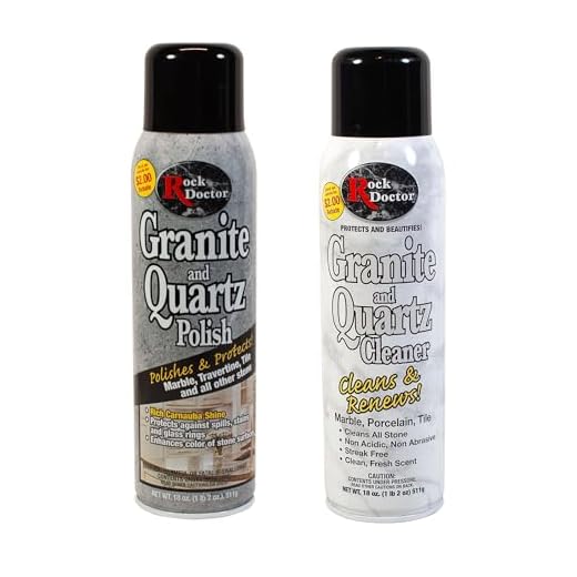 Rock Doctor Granite and Quartz Cleaner Set