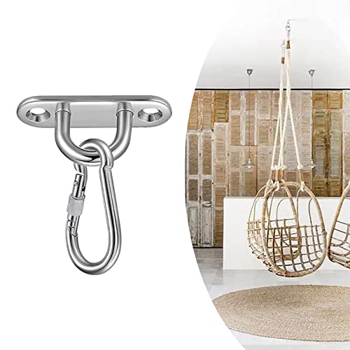 Heavy Duty Swing Hanger, 2 Pcs Ceiling Swing Mount 304 Stainless Steel Swing Hardware For Playground Patio Porch Indoor Outdoor, 2000Lb Capacity Reliable And Safe #TOP7